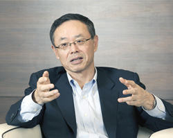 技術力、質の高い船隊で世界一/商船三井、武藤社長インタビュー