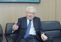 長契基盤に一般顧客向け事業拡大/NSユナイテッド海運・小畠徹社長