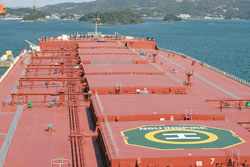 NS海運、21年度経常益120億円/新中期経営計画、運航規模210隻へ
